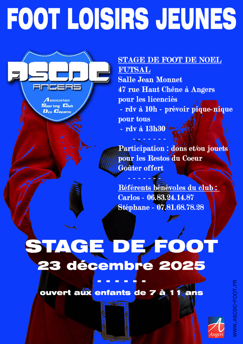 STAGE JEUNES DE NOEL