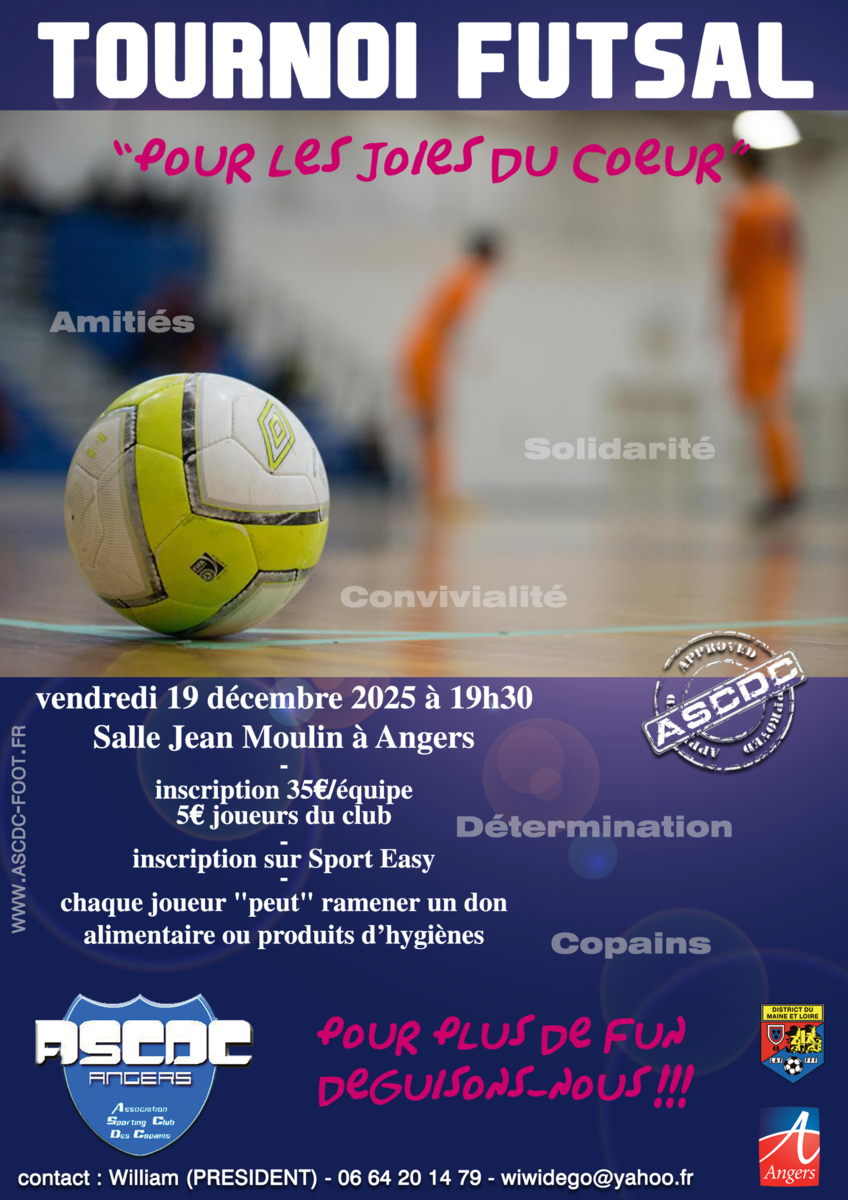 TOURNOI FUTSAL DE NOEL