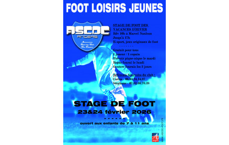 STAGE JEUNES FEVRIER 2026